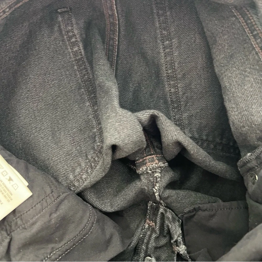 AGOLDE Jamie Jeans Straight Leg Gray Black Size 27 Revolve